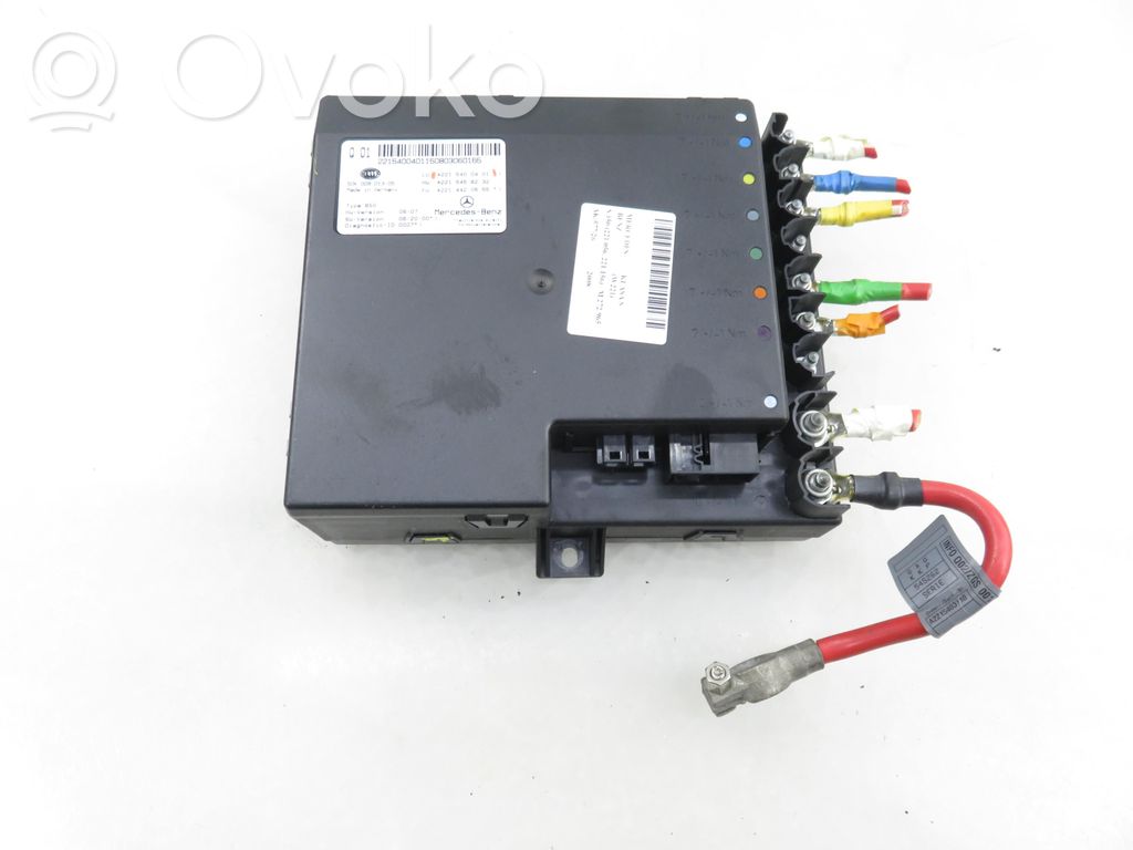 Mercedes-Benz S W221 Modul control baterie