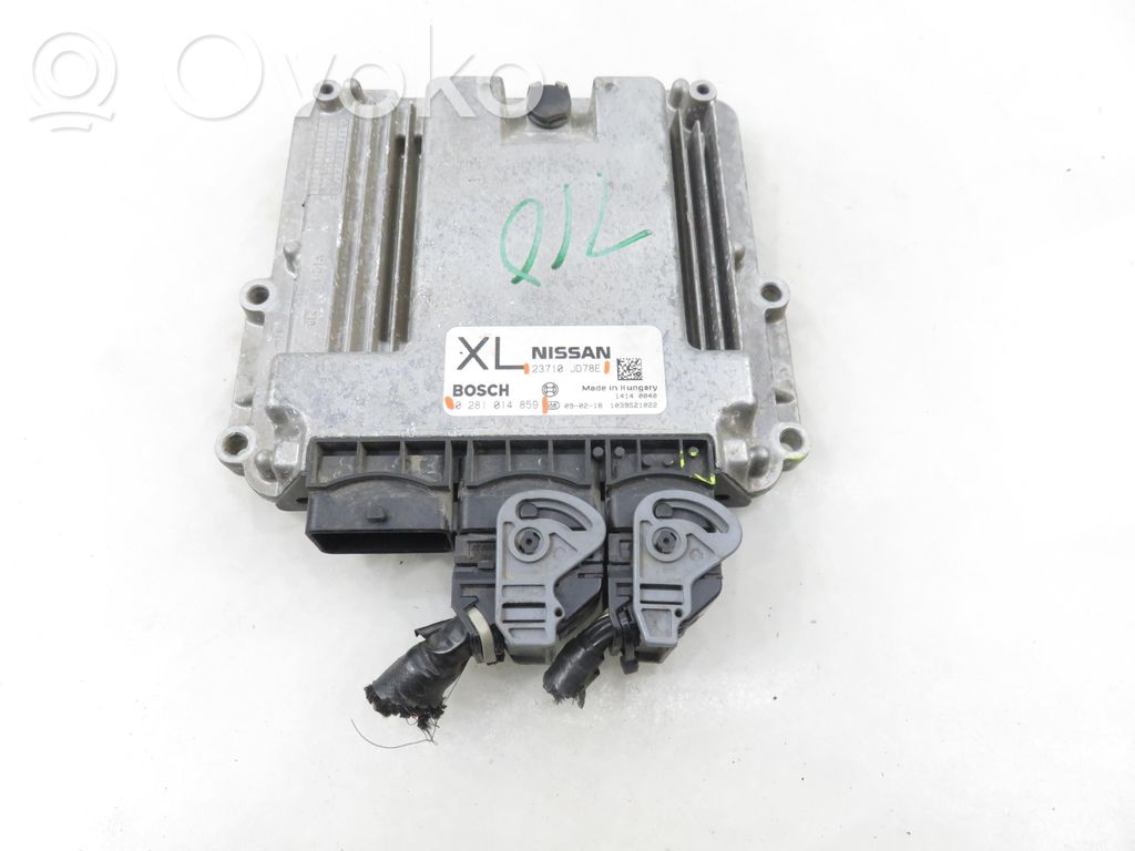 Nissan Qashqai Engine control unit/module 