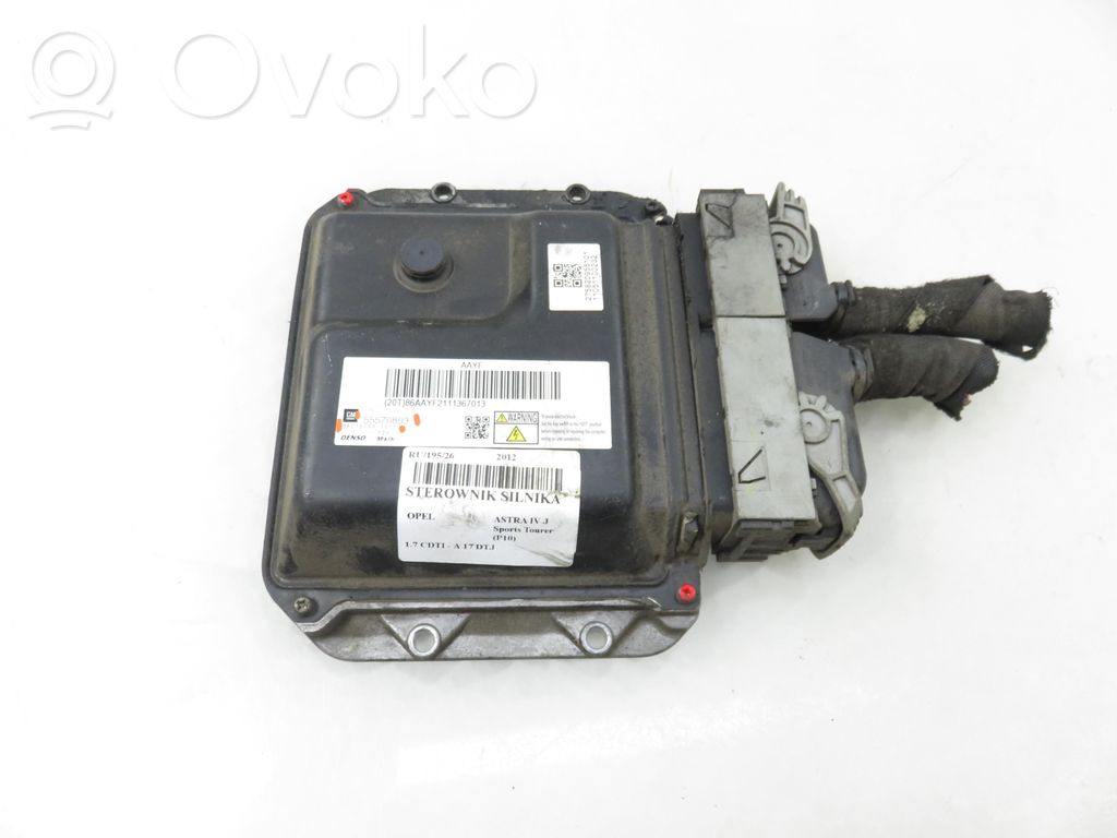 Opel Astra J Unitate/modul de control motor 