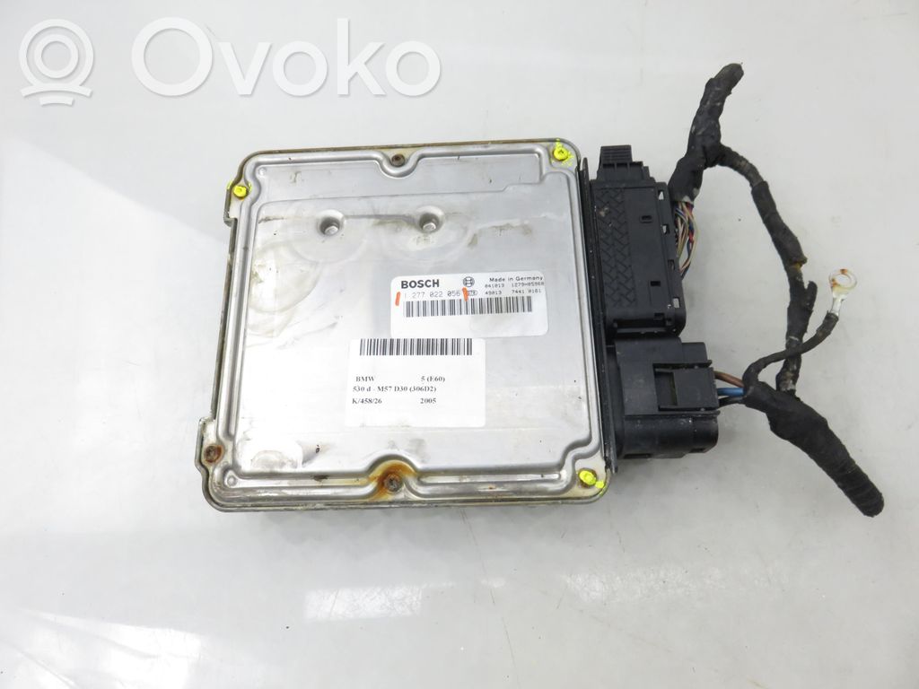 BMW 5 E60 E61 Piekares vadības bloks 