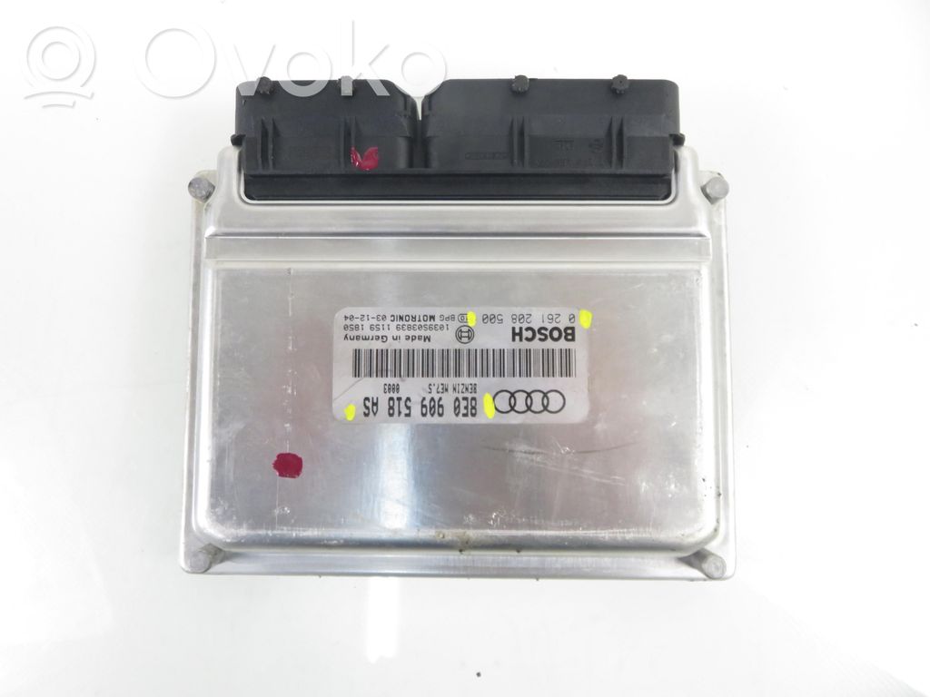 Engine control unit/module   0261208500,8E0909518AS,0261208500,8E0909518AS