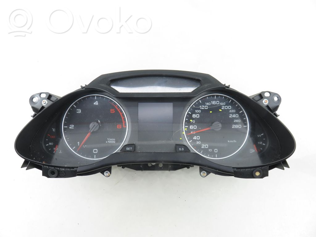 Audi A4 S4 B8 8K Geschwindigkeitsmesser Cockpit