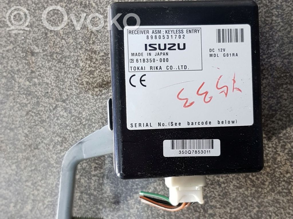 Isuzu D-Max Door central lock control unit/module 