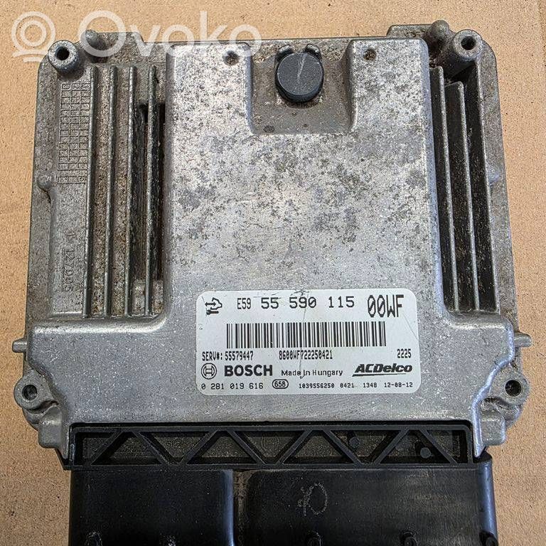 Engine control unit/module   55590115,55579447,0281019616