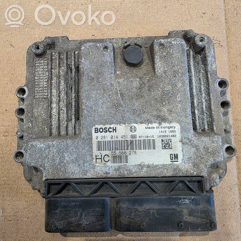 Opel Astra H Engine control unit/module 