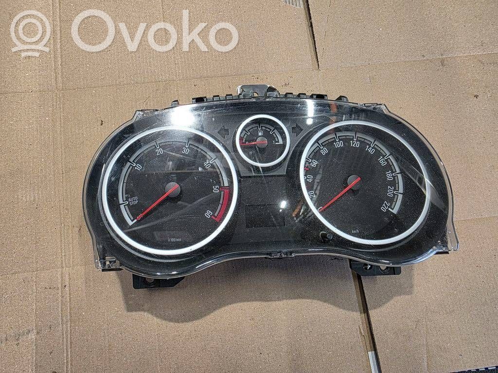 Opel Corsa D Tachimetro (quadro strumenti) 