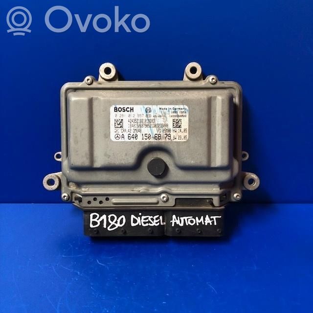 Mercedes-Benz B W245 Komputer / Sterownik ECU silnika 