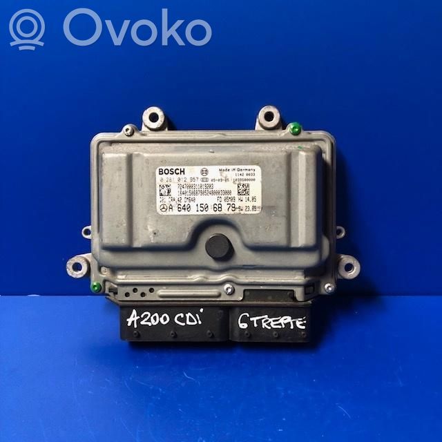 Mercedes-Benz A W169 Komputer / Sterownik ECU silnika 