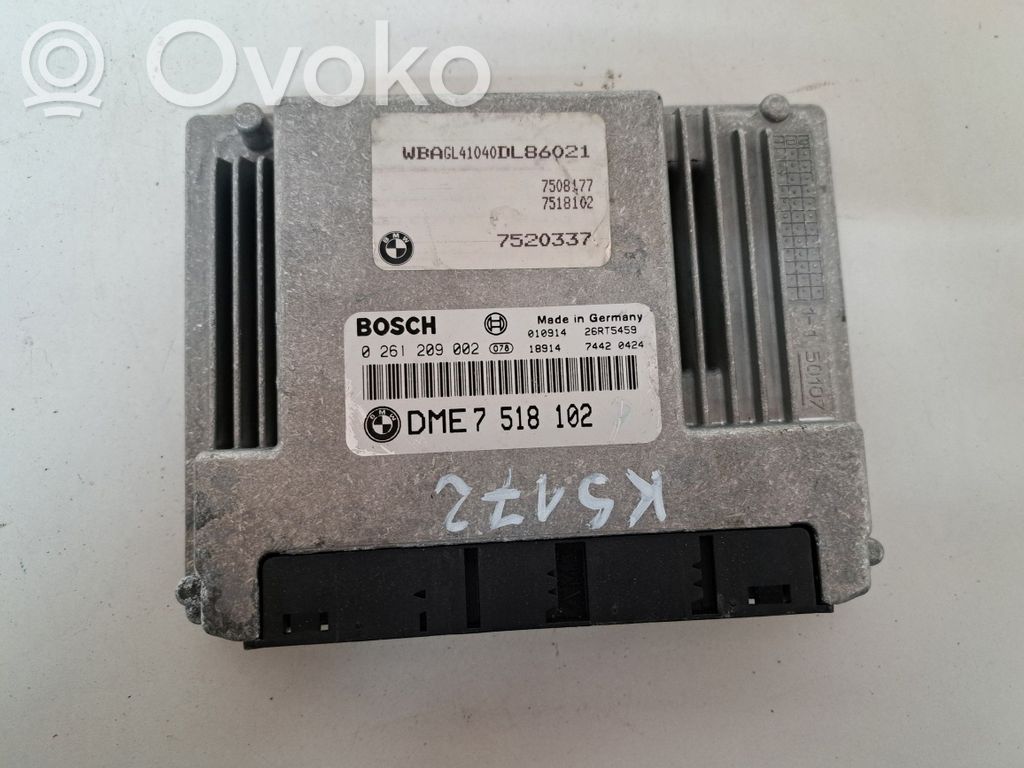 Unité de commande, module ECU de moteur   7518102