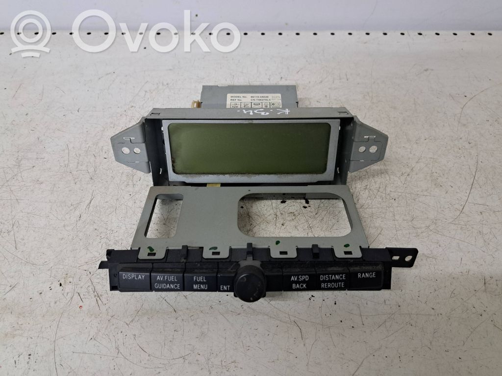 Toyota Avensis T250 Screen/display/small screen 