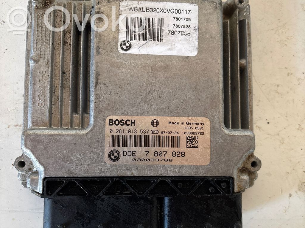 Engine control unit/module   0281013537,030033786,7807828