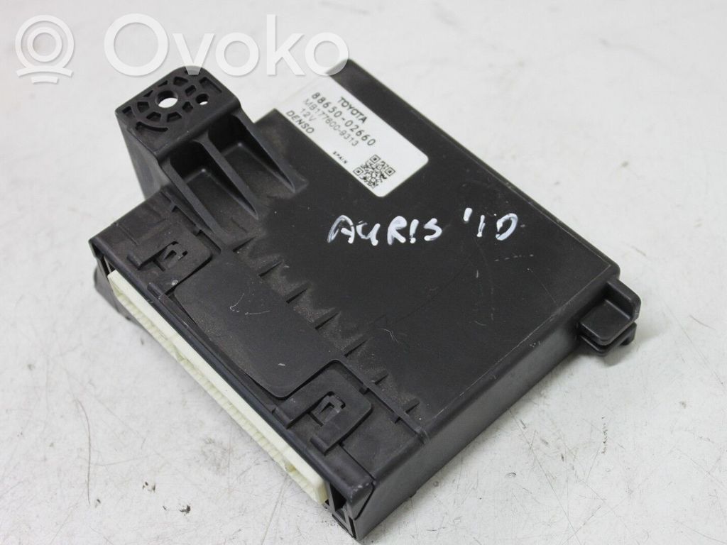 Toyota Auris 150 Air conditioner control unit module 