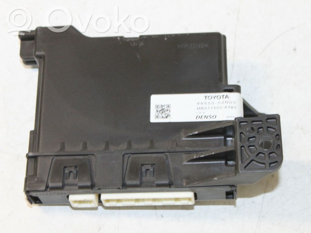 Toyota Auris E180 Air conditioning/heating control unit 