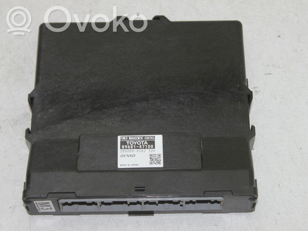 Toyota Prius+ (ZVW40) Other control units/modules 