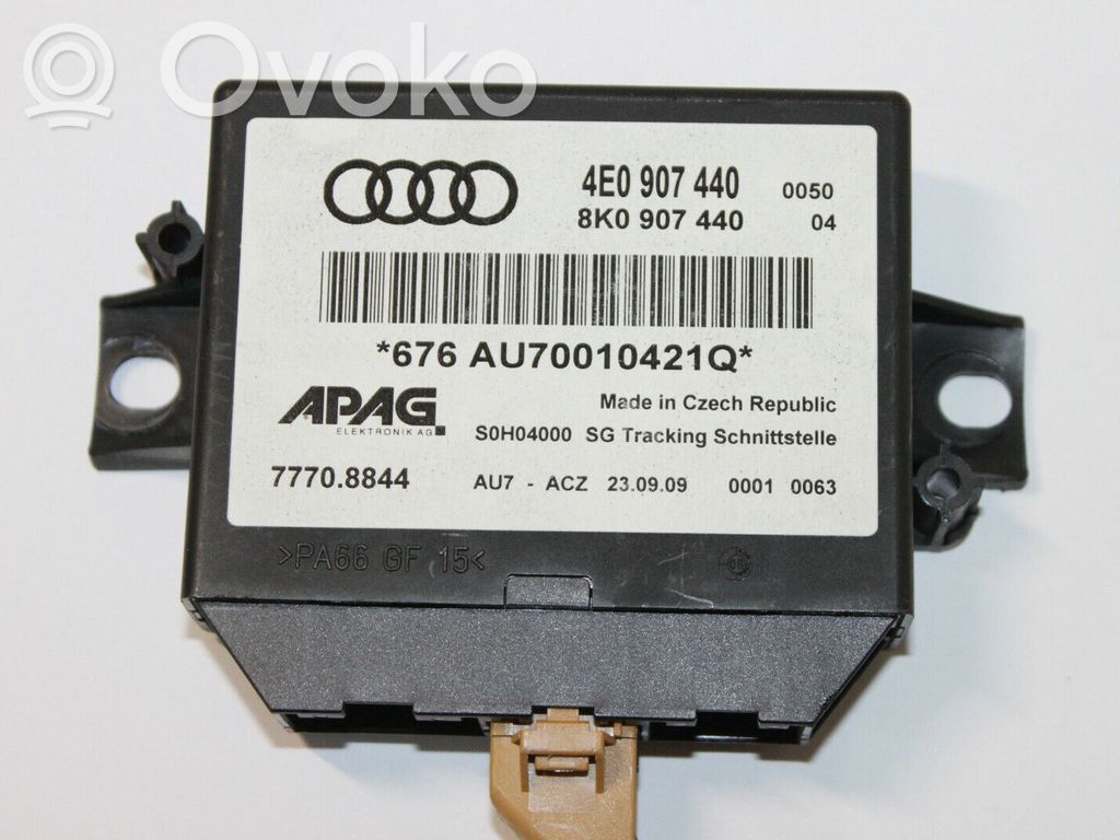 Audi A8 S8 D3 4E Muut ohjainlaitteet/moduulit 