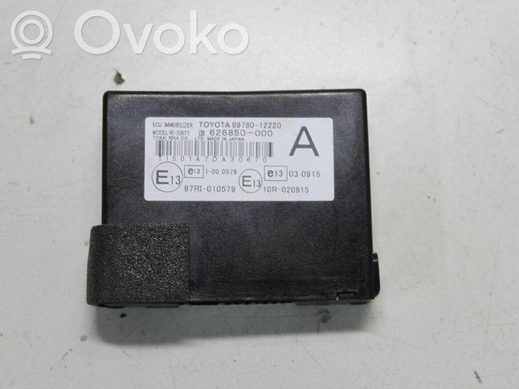 Immobilizer control unit/module   8978012220