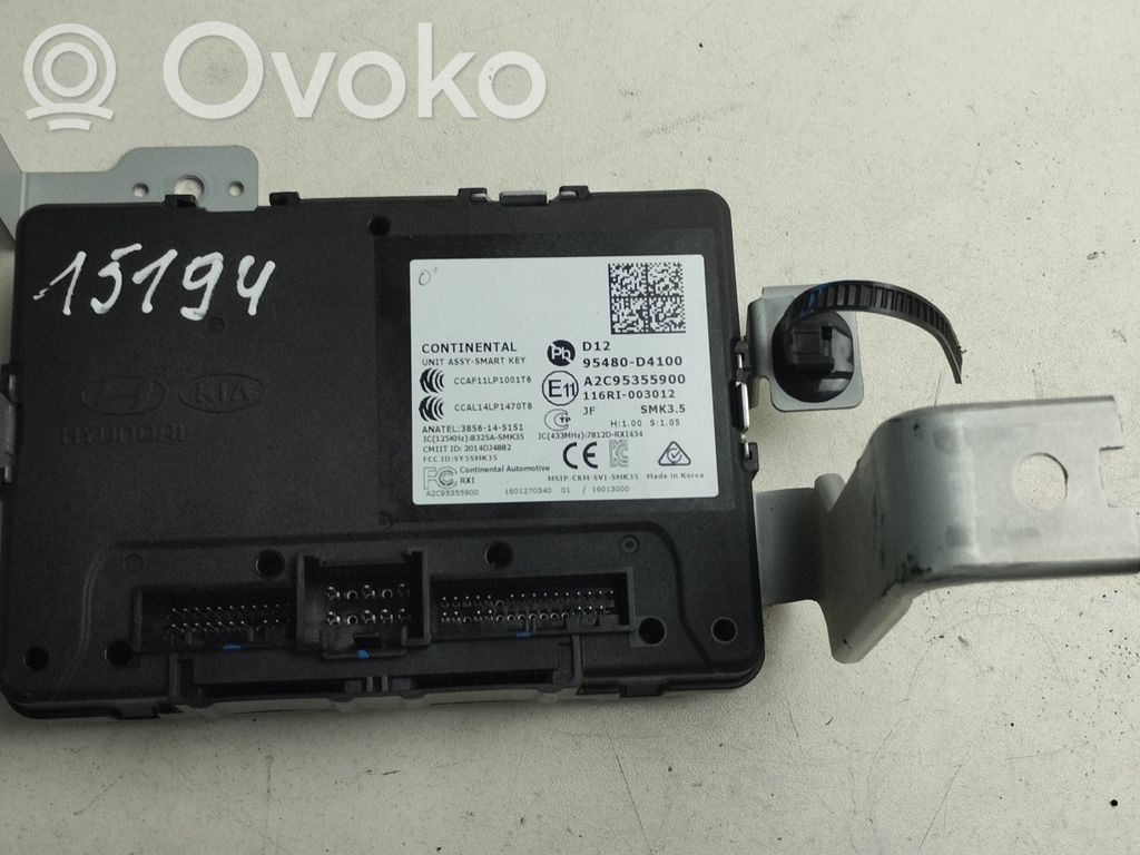 KIA Optima Unitate/modul de control fără cheie (KESSY) 