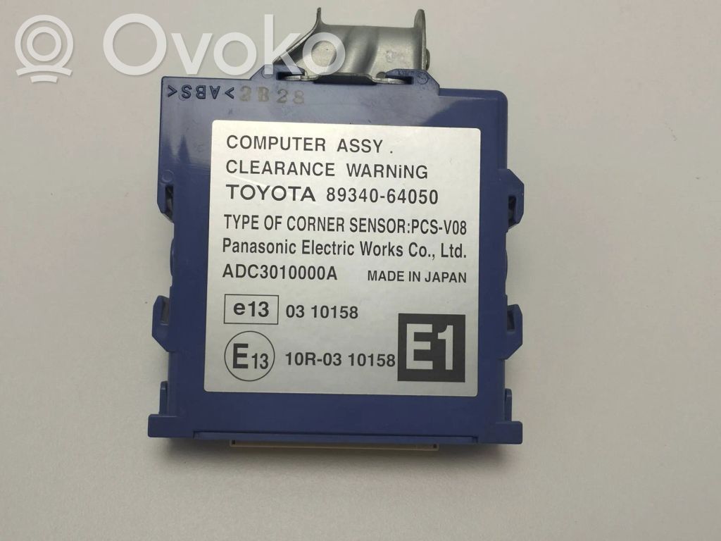 Other control units/modules   8934064050,10R0310158,ADC3010000A