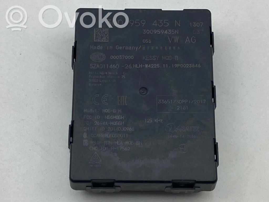 Seat Tarraco Keyless (KESSY) go control unit/module 