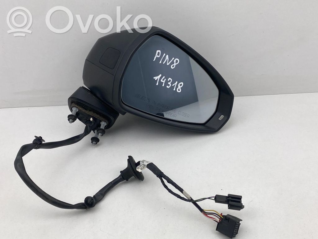 Elektryczne lusterko boczne drzwi przednich   8V5857410J,8V0857528E,8V1949146,204063218VV5,8W0857536M