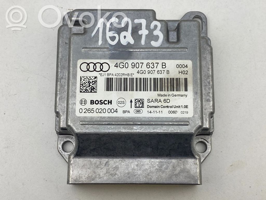 ESP (stability system) control unit   4G0907637B,0265020004