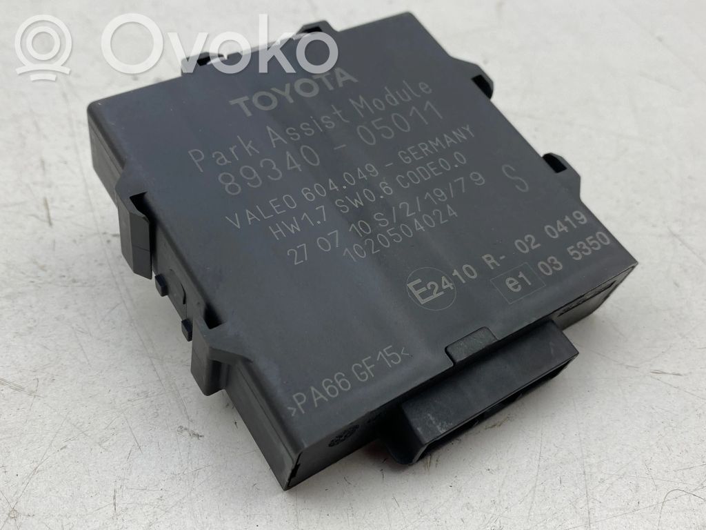 Toyota Avensis T270 Pysäköintitutkan (PCD) ohjainlaite/moduuli 