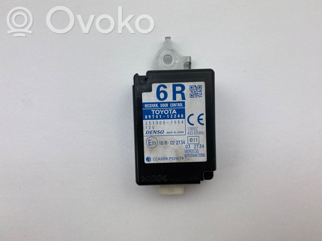 Toyota Corolla E140 E150 Unité de commande module de porte 