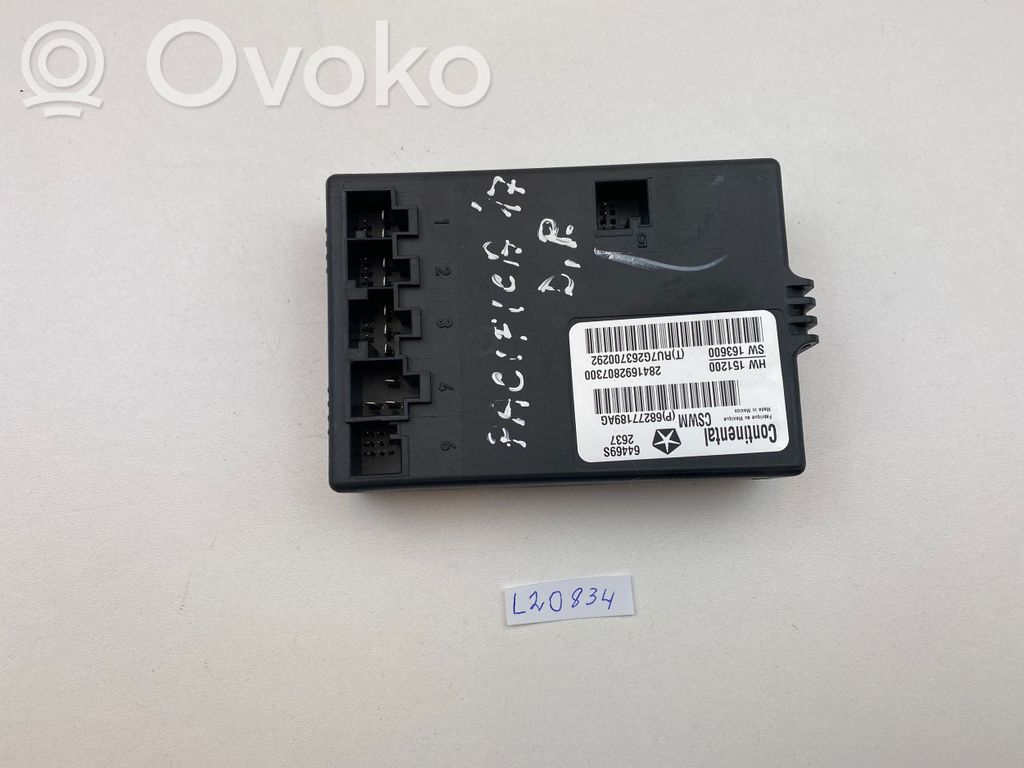 Sonstige Steuergeräte / Module   68277189AG,RUVC263700292,2841692807300,151200