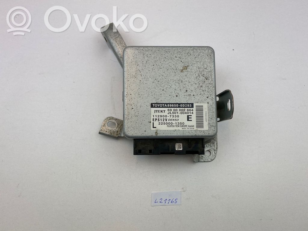 Toyota Yaris Power steering control unit/module 