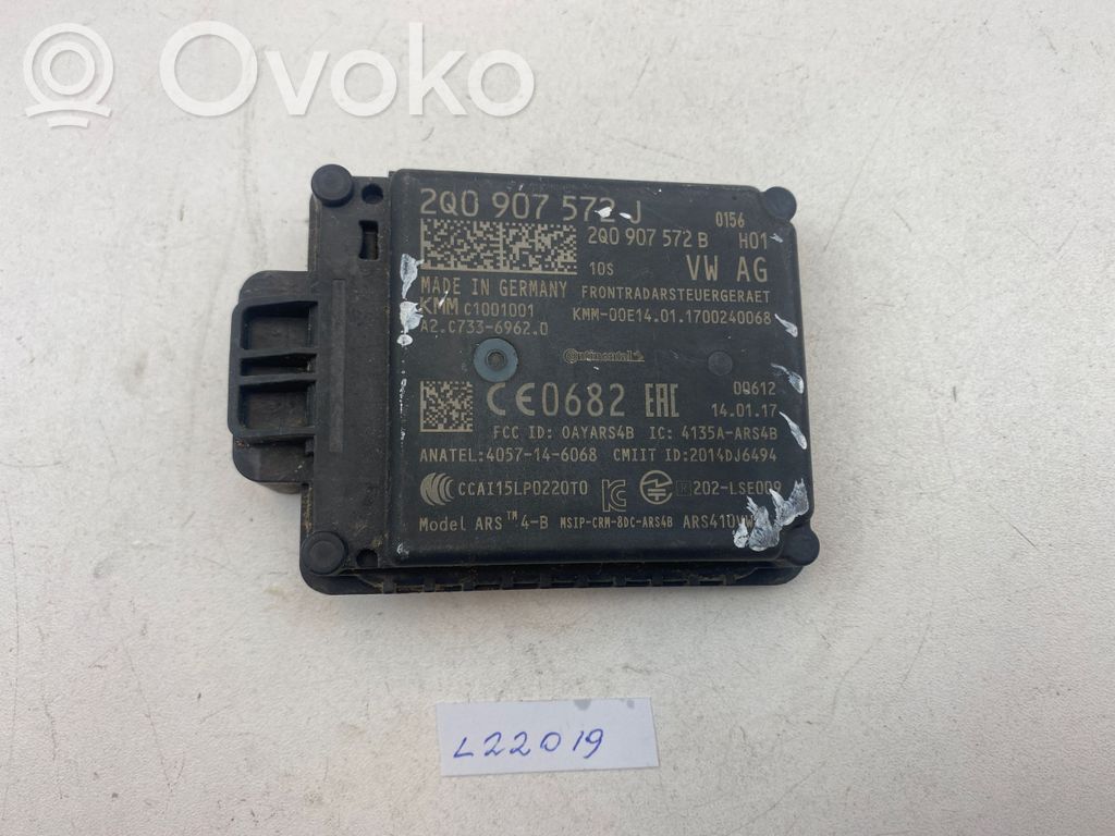 Audi Q2 - Sensor de radar Distronic 