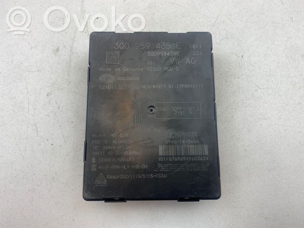 Keyless Steuergerät   3Q0959435E,00036000