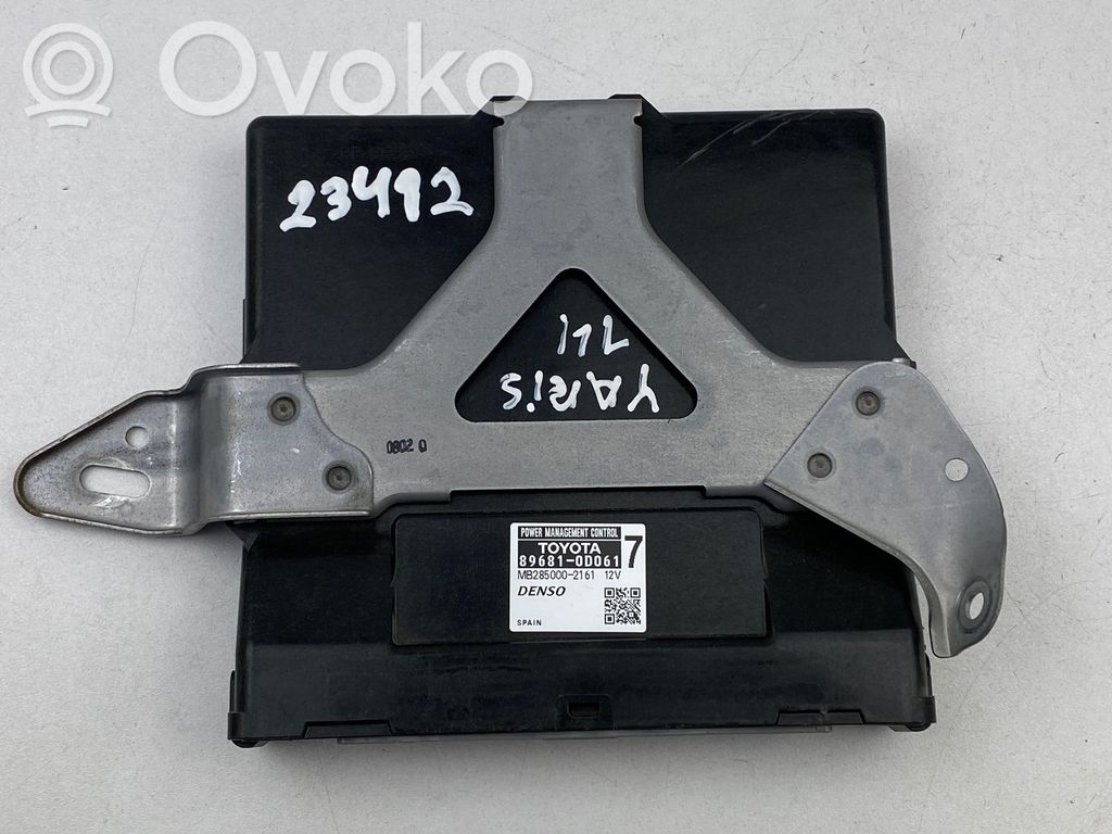Toyota Yaris Engine control unit/module 
