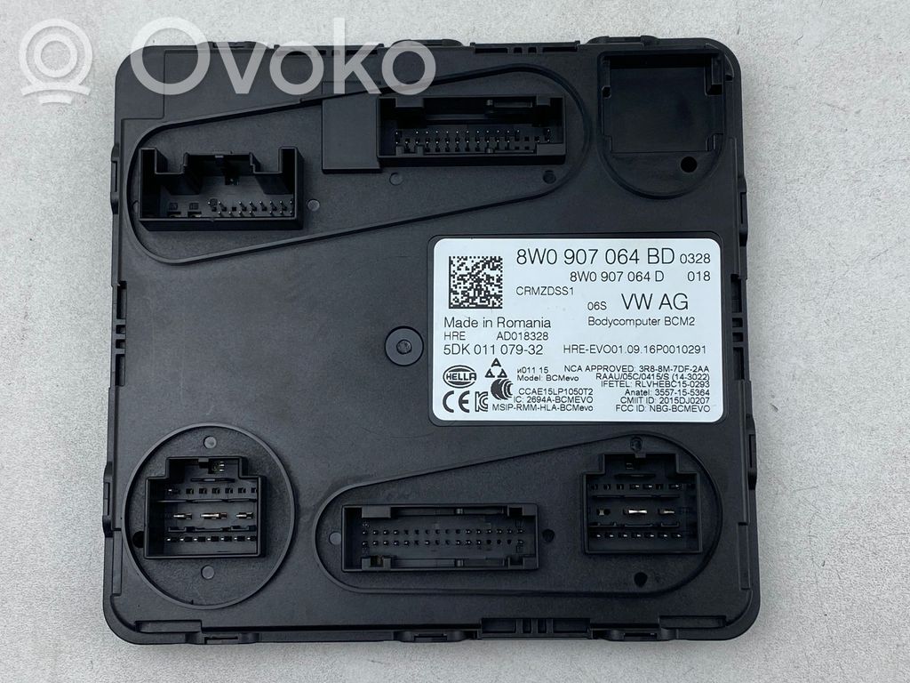 Mukavuusmoduuli   8W0907064BD,8W0907064D