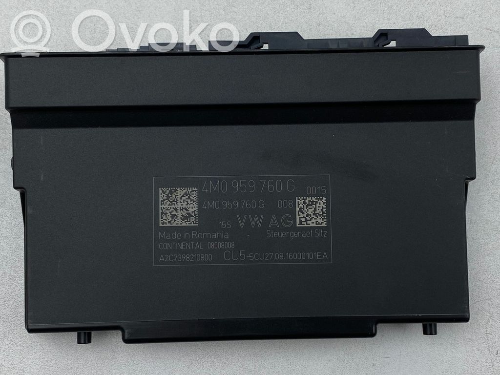 Audi Q7 4M Seat control module 