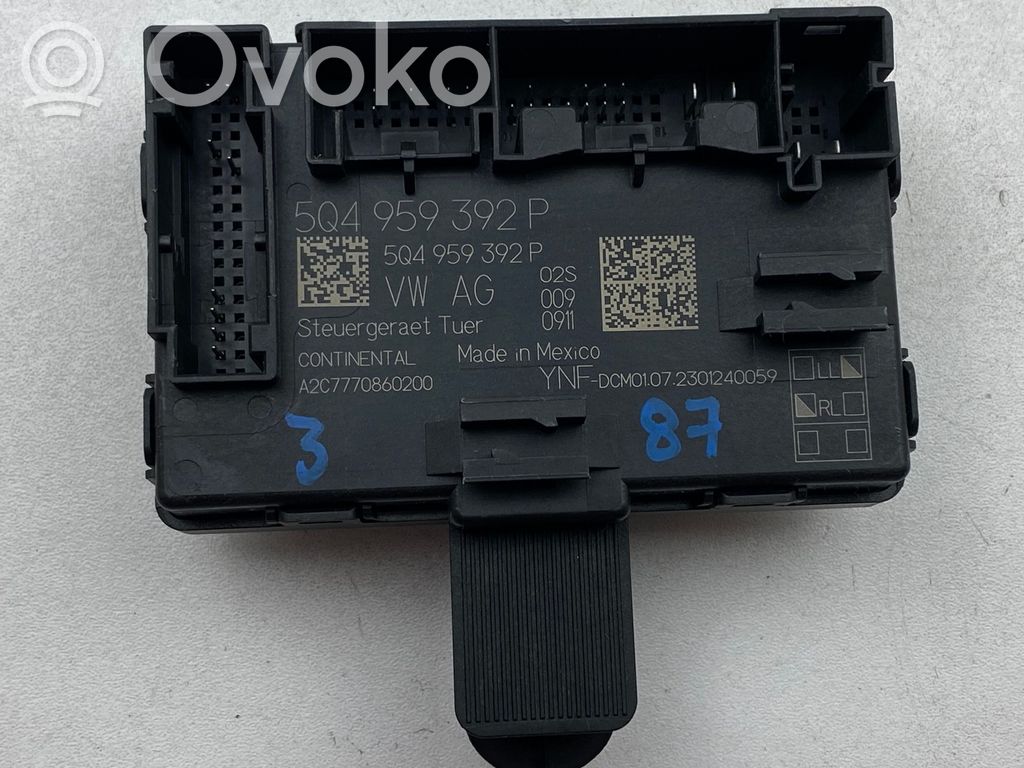 Volkswagen Jetta USA Other control units/modules 