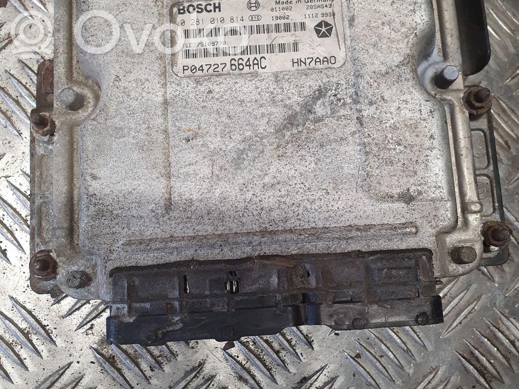 Engine control unit/module   P04727664AC