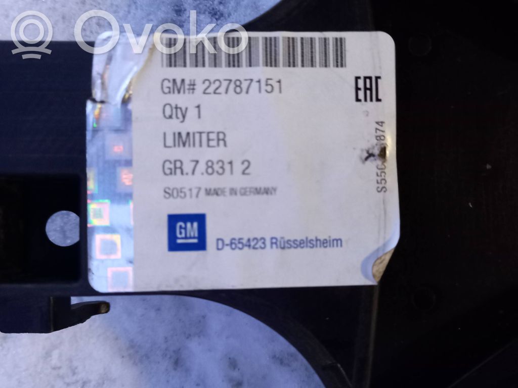 Front bumper mounting bracket   22787151