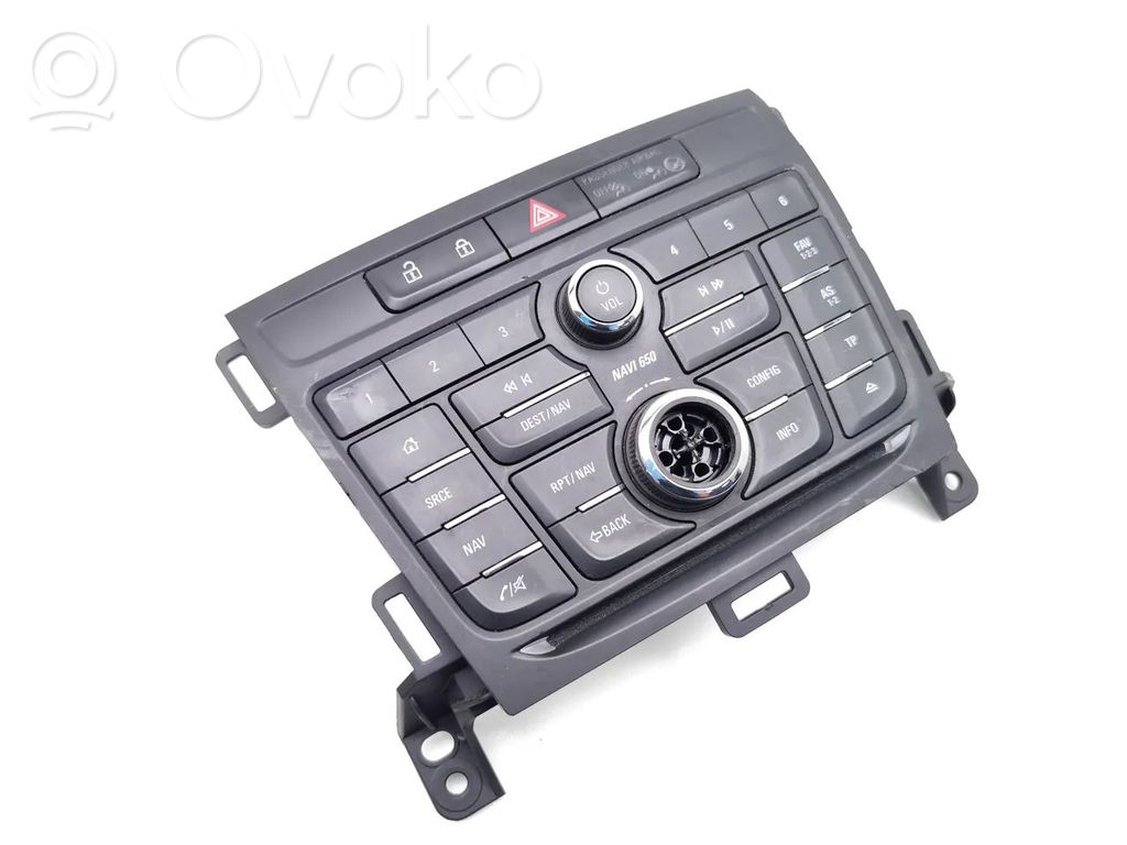 Opel Zafira C Head unit multimedia control 