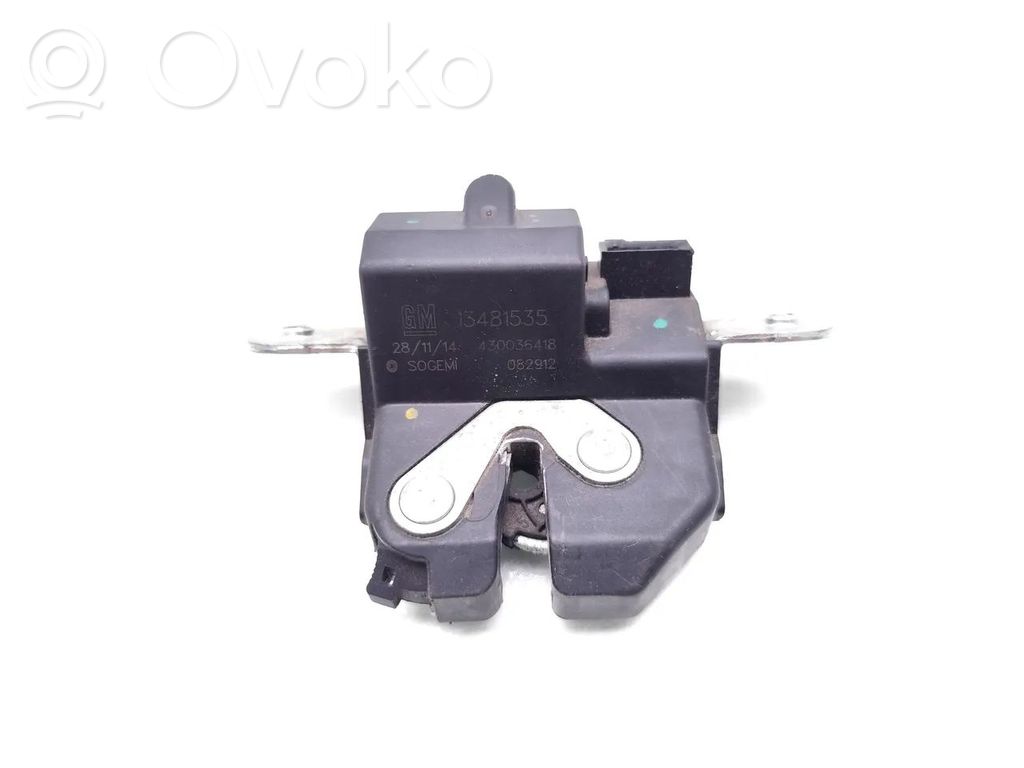 Opel Corsa E Tailgate/trunk/boot lock/catch/latch 