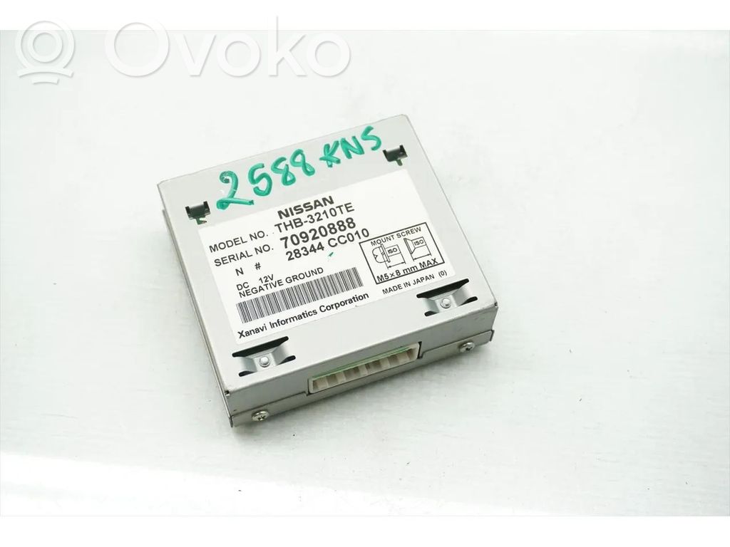 Nissan Murano Z50 Navigacijos (GPS) valdymo blokas 