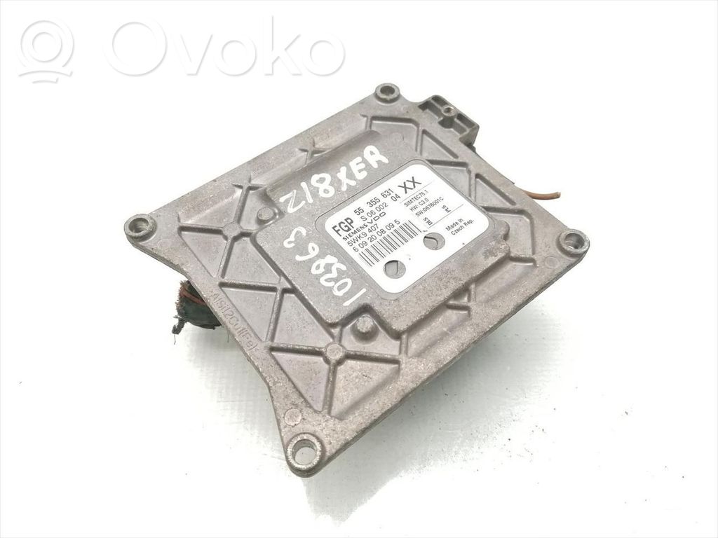 Unidad de control/módulo del motor   55355631,5WK9407