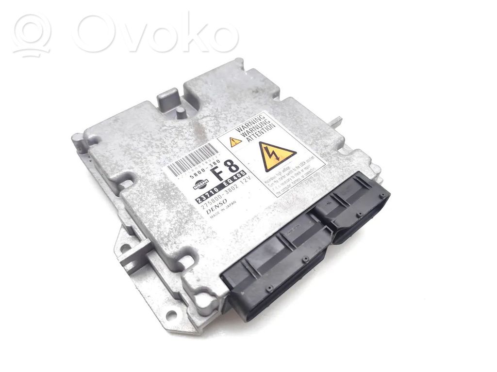 Engine control unit/module   23710EQ405,2758003802,5800380