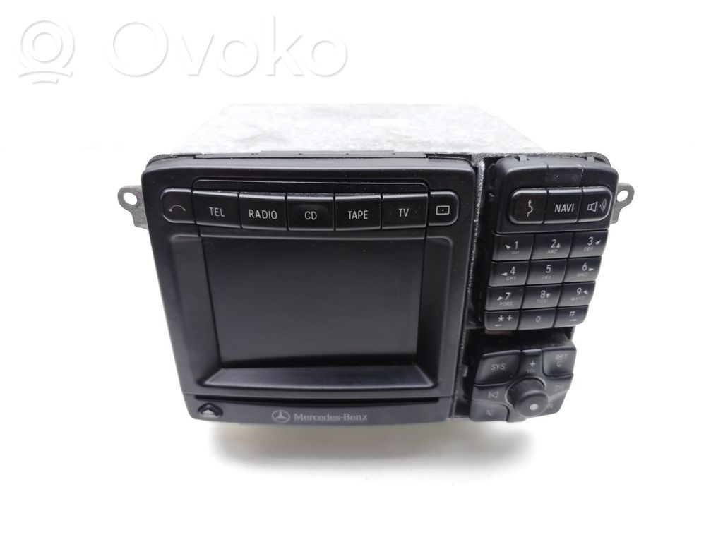 Mercedes-Benz S W220 Unità principale autoradio/CD/DVD/GPS