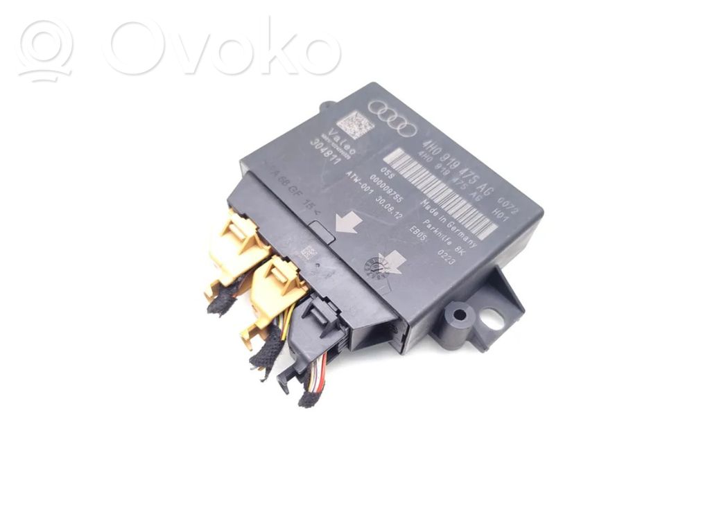 Pysäköintitutkan (PCD) ohjainlaite/moduuli   4H0919475AG