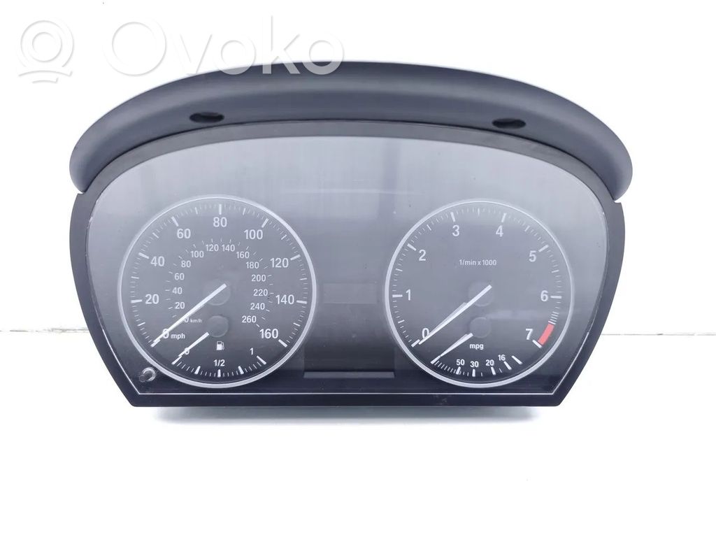 BMW 3 E90 E91 Tachimetro (quadro strumenti) 