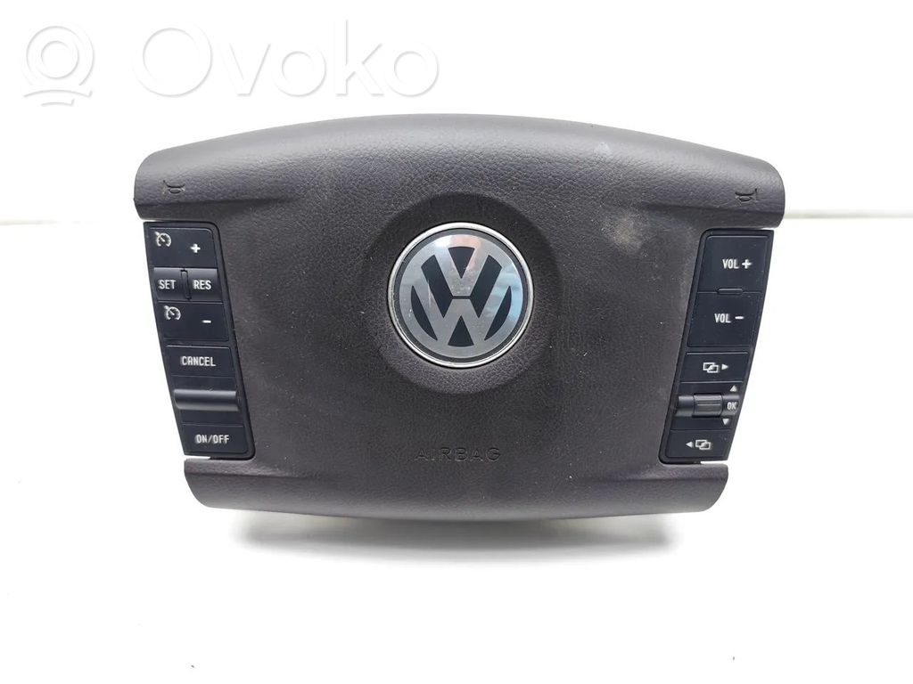 Volkswagen Touareg I Steering wheel airbag 