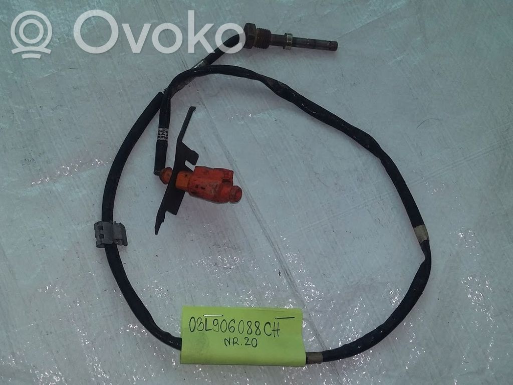 Skoda Fabia Mk2 (5J) Exhaust gas temperature sensor 
