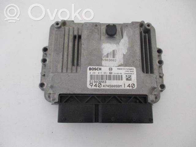 Alfa Romeo Giulietta Engine control unit/module 