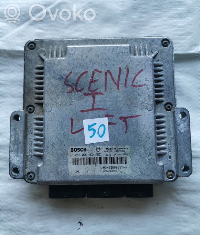 Engine control unit/module   8200039569,8200039569