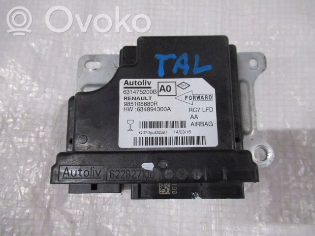 Renault Talisman Airbag control unit/module 